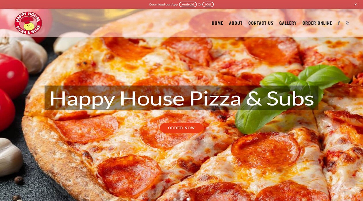 Happy house pizza